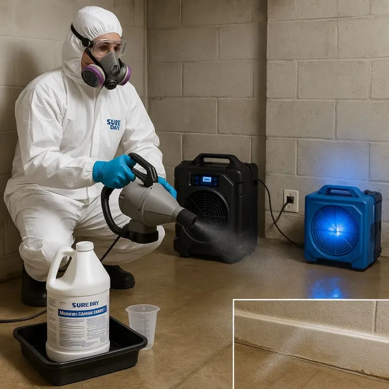 Sanitization and Odor Removal process in Pleasanton, KS