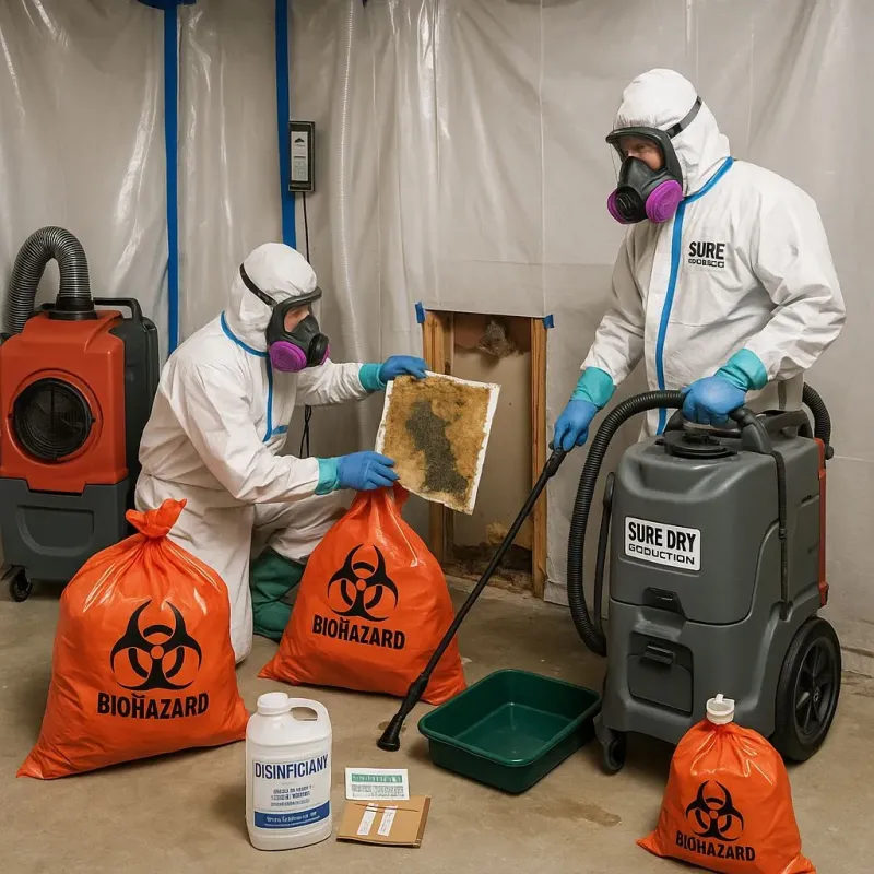 Contaminated Water Handling Protocols process in Pleasanton, KS