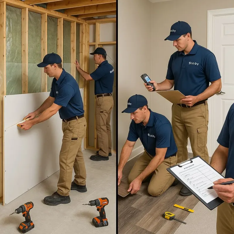 Repairs and Reconstruction process in Pleasanton, KS