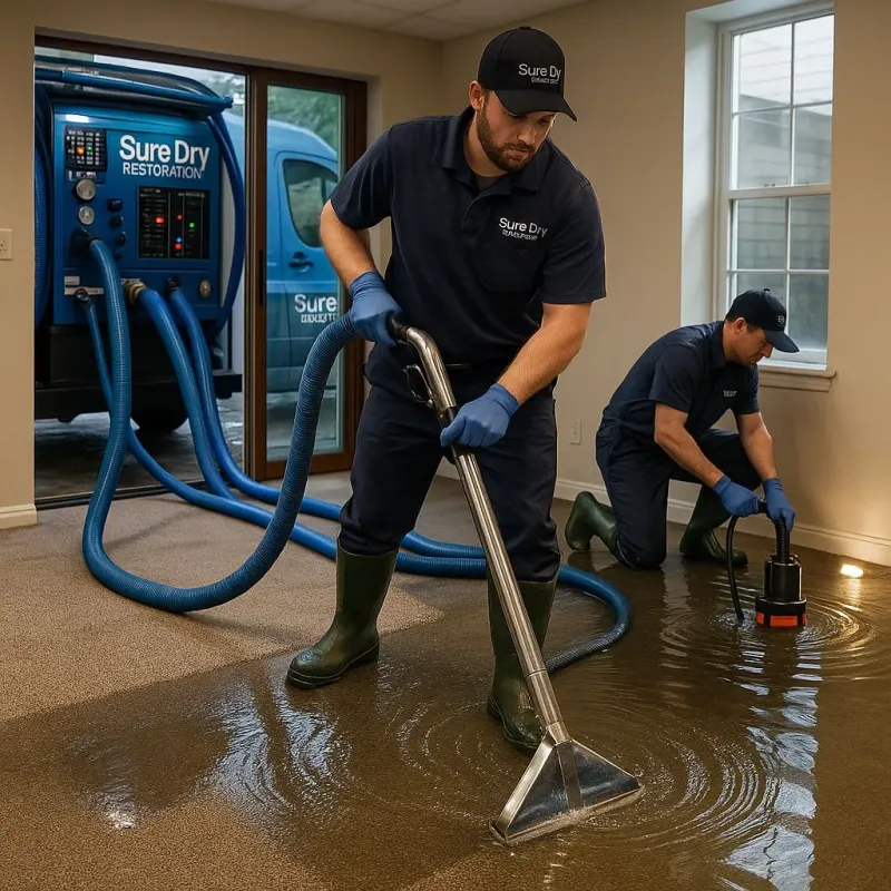 Water Extraction and Removal process in Pleasanton, KS